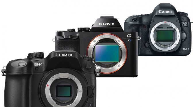 Sony, Panasonic, Canon DSLRs in 2014-15