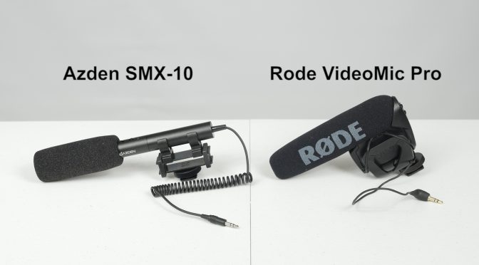 On-camera Mic Review - Rode VideoMic Pro vs Azden SMX-10