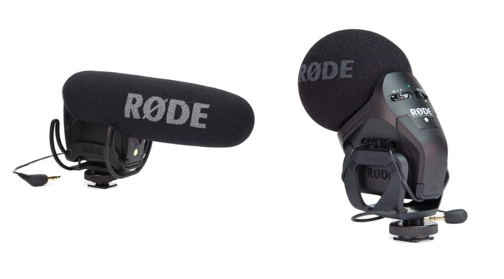 Rode oncamera mic comparison VideoMic Pro vs Stereo VideoMic Pro